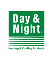 Day & Night Logo - Fred's Heating and Air sells and services Day & Night HVAC systems