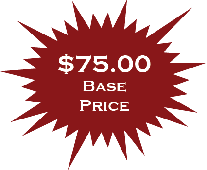 Image showing Fred's Heating and Air's base price for a service call